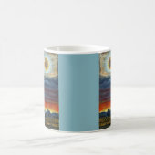 komeet schilderij print koffiemok (Center)