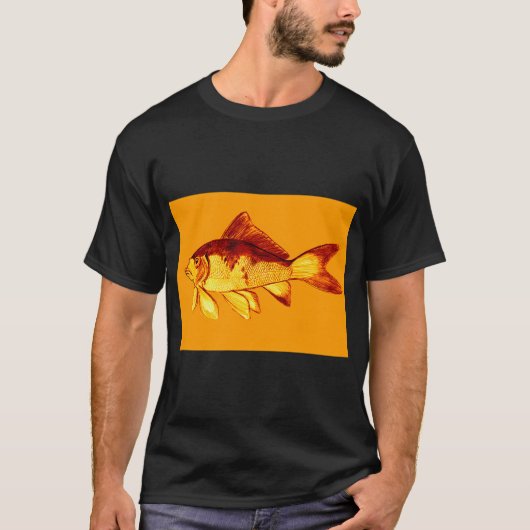 Komeet Sinaasappel T-shirt (Voorkant)