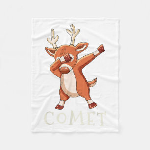 Komeet Sinterklaas Rendieren Familie Matching Outf Fleece Deken