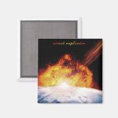 komeetexplosiemagneet magneet (Voorkant / Achterkant)