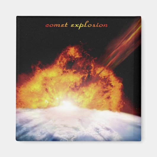 komeetexplosiemagneet magneet (Voorkant)