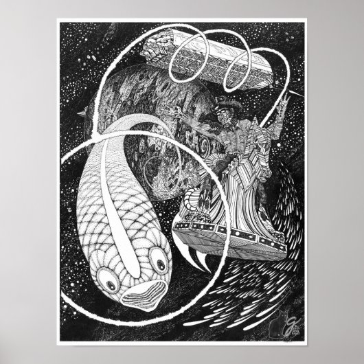 Komeetjongen Poster (Voorkant)