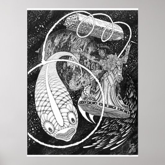 Komeetjongen Poster (Voorkant)