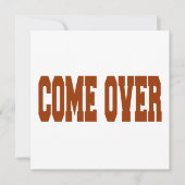 komen kaart (Voorkant)