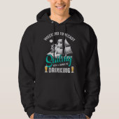 Komen met een kans op drink hoodie (Voorkant)