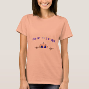 KOMEN VAN DEZE WINTER (Baby Peking) moederschap T-shirt