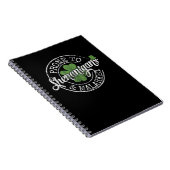 Komen voor Shenanigans & Malarkey Fun Clovers St.  Notitieboek (Rechterzijde)