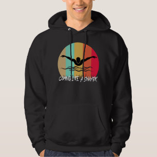 Komend als een haai - Snel zwemmer Hoodie