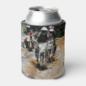 Komend! - Motocross Racer Blikjeskoeler (Blikje Voorkant)