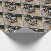 Komend! - Motocross Racer Cadeaupapier (Hoek)