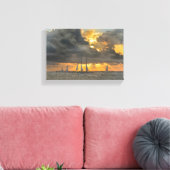 komend Storm op Sunset in Key West, Florida Canvas (Insitu (Woonkamer))