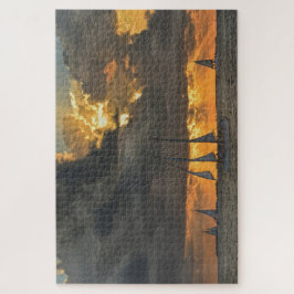 komend Storm op Sunset in Key West, Florida Legpuzzel
