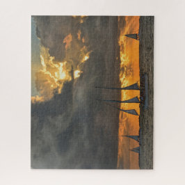 komend Storm op Sunset in Key West, Florida Legpuzzel