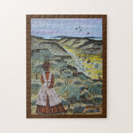 "Komend thuis" ~ Het verhaal van de Oregon Love Legpuzzel