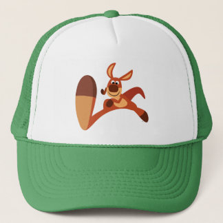 "Komende!" Cute Cartoon Kangaroo Pet