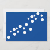 Komende dag bloemen puinbellen kaart (Achterkant)