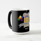 Komende Gay Party Celebration Magische Mok (Voorkant links)