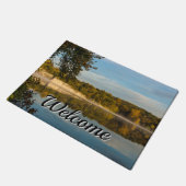 Komende herfst: Welkom doormat Deurmat (Schuin)