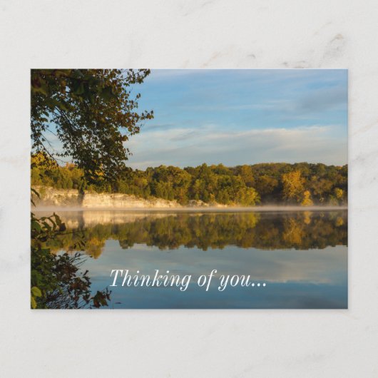 Komende morgen gloed briefkaart (Voorkant)