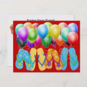 Komende zomer - Afstuderen - Réunion - SRF Kaart (Voorkant / Achterkant)