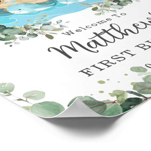 Komende zondag in ark Greenery van Noah Poster (Hoek)