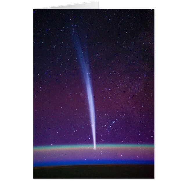 Komet Lovejoy Near Earth's Horizon (Voorkant)
