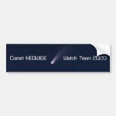Komet NEOWISE Watch Team 2020 Bumpersticker (Voorkant)