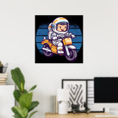 Kometen Berijden Poster (Thuiskantoor)