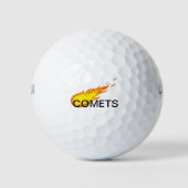 Kometen golfballen (Voorkant)