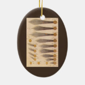 Kometen van Stanislaw Lubieniecki,  sterrenkunde Keramisch Ornament (Achterkant)