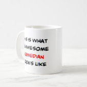 komiek, geweldige koffiemok (Voorkant links)