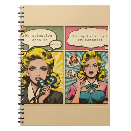  komiek notitieboek (Voorkant)