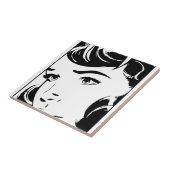  komiek tegeltje (Zijkant)