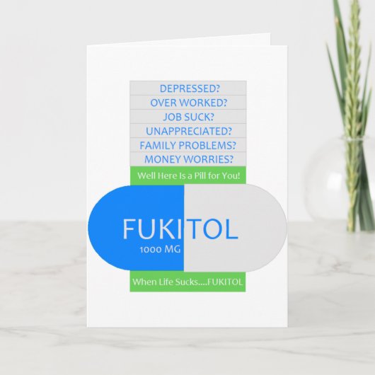 Komiek wordt snel beter Kaart (Voorkant)