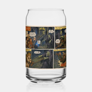 Komieke Grappige D&D Beker! Blikvorm Glas