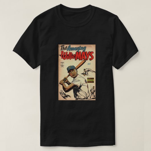  komieken - de Amazing Willie Mays Classic T-shirt (Design voorkant)