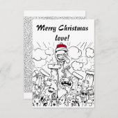 Komisch Bedankkaart (Voorkant / Achterkant)