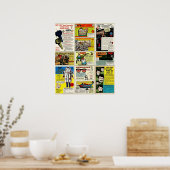  komische advertentie poster (Keuken)