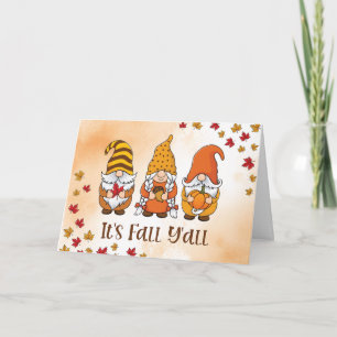 KOMISCHE EN VRIENDELIJKE "THANKSGIVING" WENSEN KAART