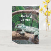 KOMISCHE HAGEDIS ZEGT "GELUKKIGE VERJAARDAG" KAART (Gele Bloem)