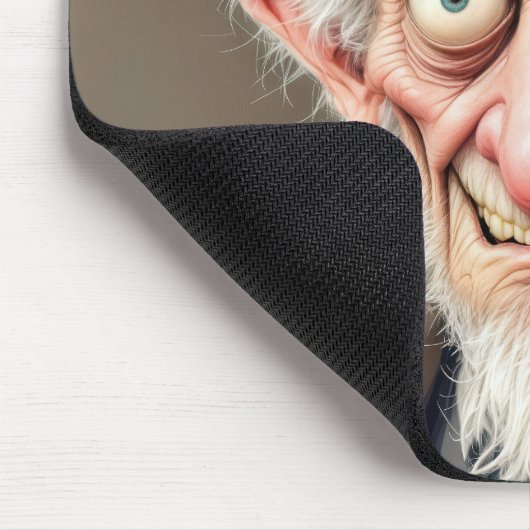 komische heer muismat (Hoek)