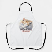 Komische kitten cadeaus voor kattenmoeders schort (Voorkant)