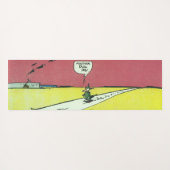 komische kunst Yoga Mat (Achterkant (horizontaal))