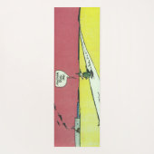 komische kunst Yoga Mat (Achterkant)