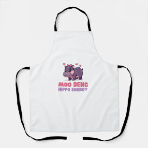 Komische MOO DENG HIPPO ENERGIE Dierenvriend Hippo Schort