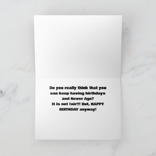 **KOMISCHE SCHILDPAD** ZEGT DAT JE NOOIT OUDER WOR KAART (Binnen)