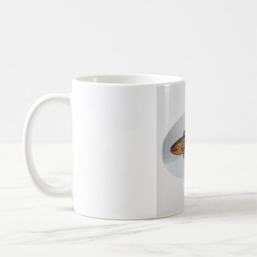 Komische vis ontworpen beker koffiemok (Links)