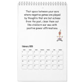 Komische weg naar een krachtige waarheidskalender kalender (Feb 2026)