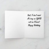 KOMISCHE YORKSHIRE TERRIËR ZEGT "GEFELICITEERD MET KAART (Binnen)