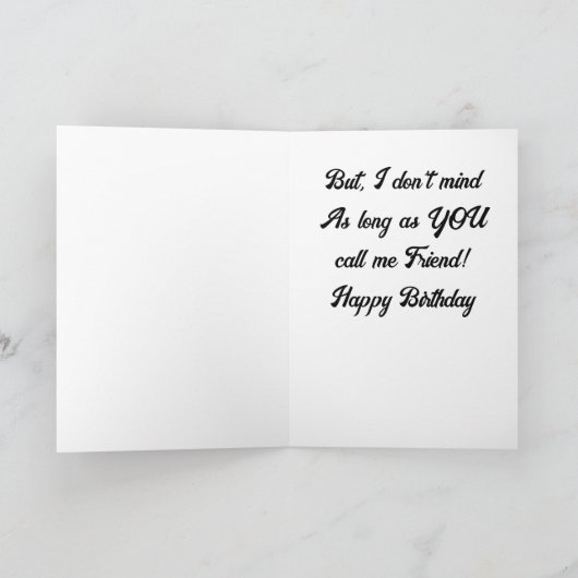 KOMISCHE YORKSHIRE TERRIËR ZEGT "GEFELICITEERD MET KAART (Binnen)